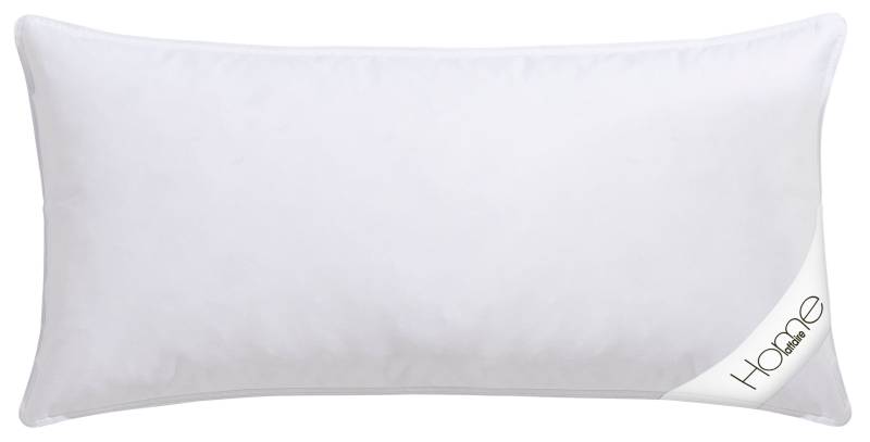 Home affaire Federkopfkissen "Köniz, Kopkissen 40x80 cm, 80x80 cm" Füllung: 85Federn15Daunen 1 Stk. tlg. Kissen, Made in Germany, allergikerfreundlich, Made in Green von home affaire