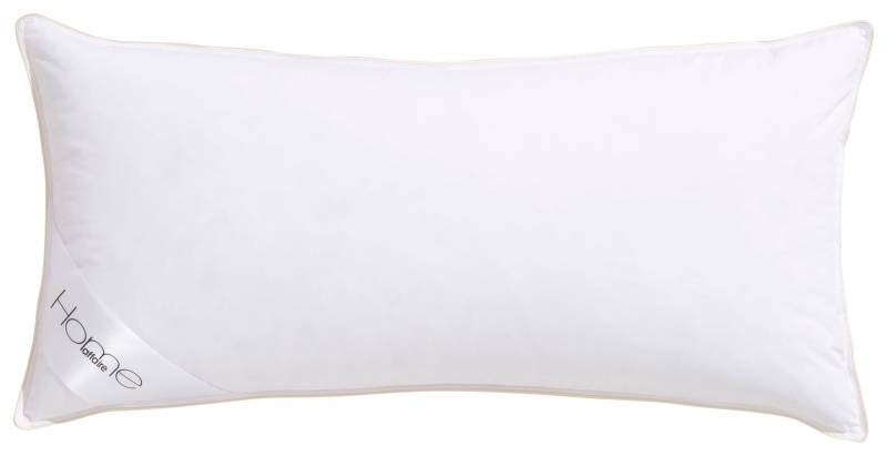 Home affaire Federkopfkissen "Litrone Kissen 40x80 & 80x80 cm" Füllung: 70% Gänsefedern & 30% Gänsedaunen Bezug: Baumwolle 1 Stk. tlg. Kissen mit DOWNPASS zertifiziert und Made in Green von home affaire