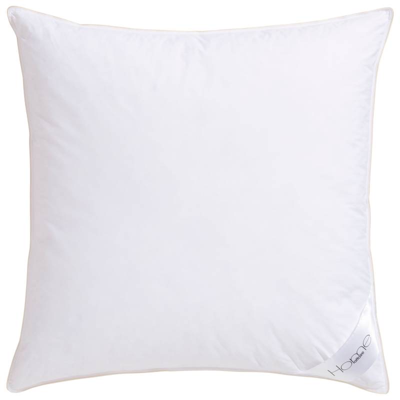 Home affaire Federkopfkissen "Litrone Kissen 40x80 & 80x80 cm" Füllung: 70% Gänsefedern & 30% Gänsedaunen Bezug: Baumwolle 1 Stk. tlg. Kissen mit DOWNPASS zertifiziert und Made in Green von home affaire