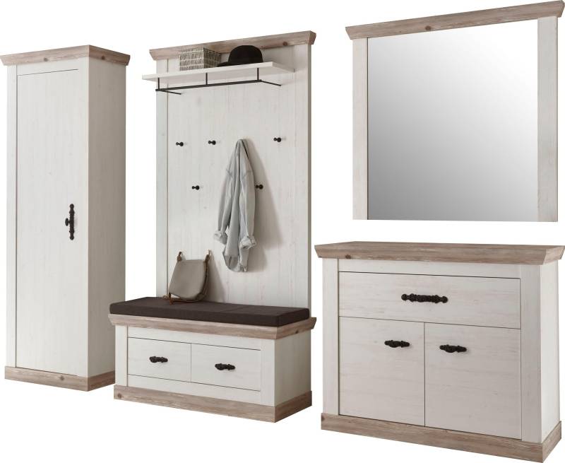 Home affaire Garderoben-Set "Florenz" 6 tlg. mit Kissen, 5 Stk. tlg. von home affaire