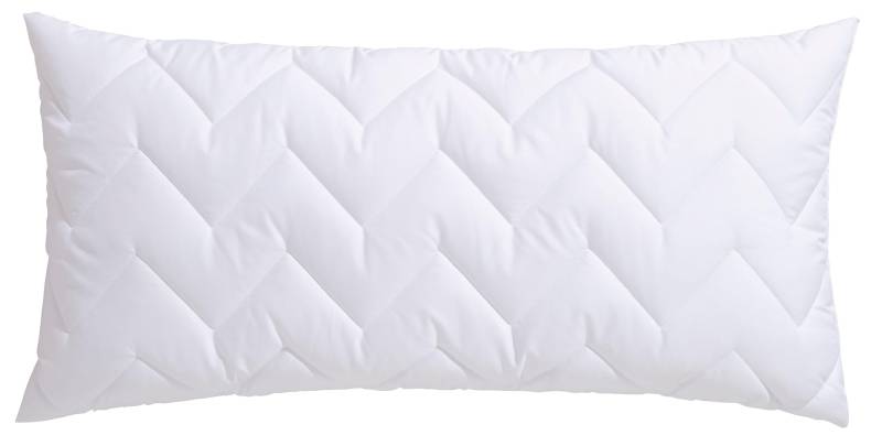 Home affaire Microfaserkissen "Sartes Kopfkissen 40x80, 80x80 weich, stützend, hypoallergen" Füllung: 100% Polyester 1 Stk. tlg. Kissen für einen erholsamen Schlaf von home affaire