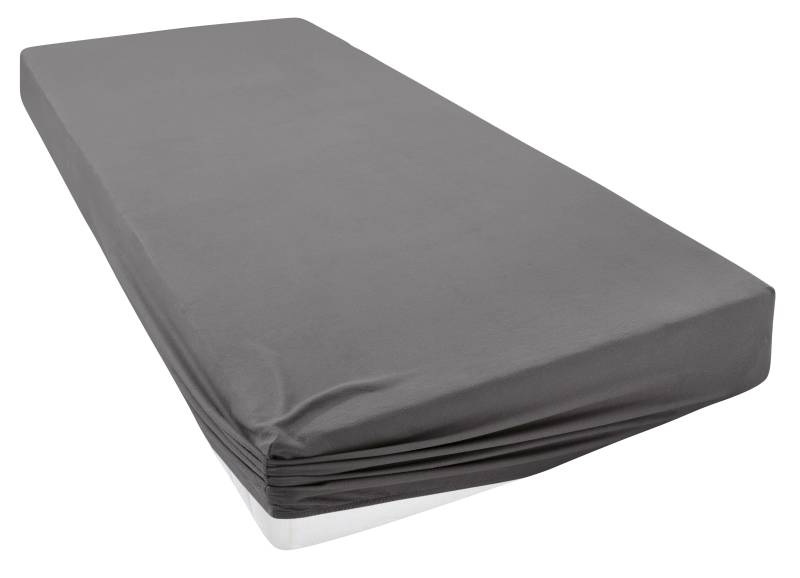 Home affaire Spannbettlaken "Cremona, in den Qualitäten: Baumwolle mit Elastan oder Biber" Premium Qualität, Größe ab 90x200 cm von home affaire