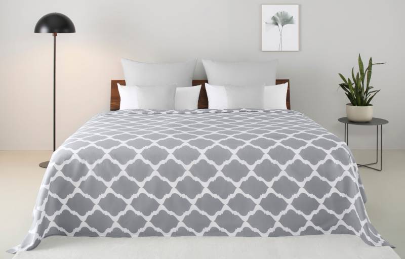 Home affaire Tagesdecke "Alba" leichter Überwurf ohne Füllung, auch als Tischdecke verwendbar von home affaire