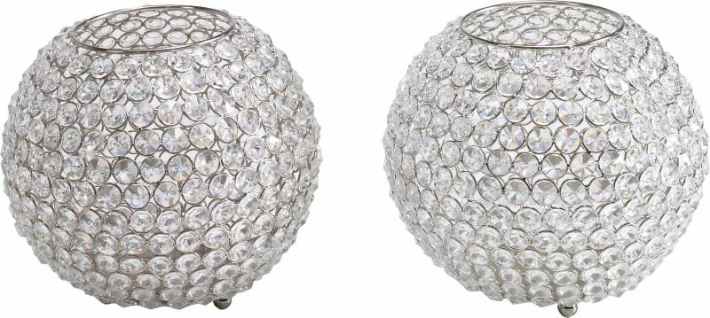 Home affaire Windlicht "Kristall" von home affaire