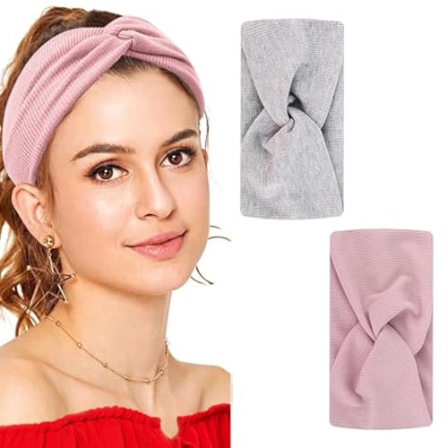 2 Stück Stirnband Damen Elastisch,modisch,Yoga Sport Stirnbänder,Damen-Stirnbänder für Haare, süßes Haarband für Damenhaare 2 Stück Stirnband Damen Elastisch,modisch,Yoga Sport Stirnbänder,Damen-Stirnbänder für Haare, süßes Haarband für Damenhaare von home harbor