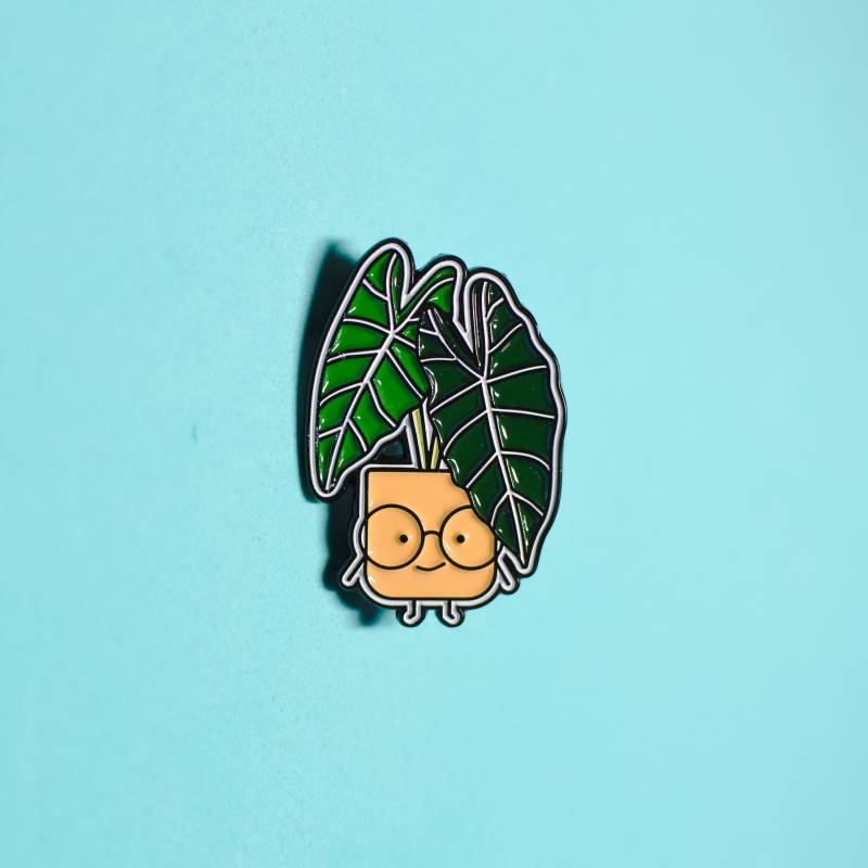 Alocasia Soft Enamel Anstecker Alocasia Soft Enamel Anstecker von homebyfaith