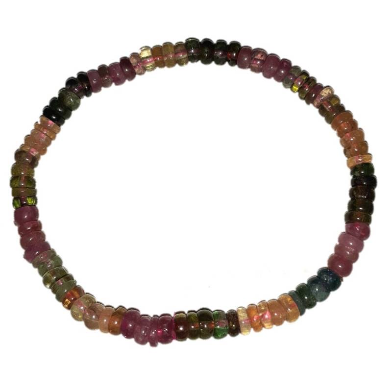 Buntes Turmalin Stein Armband von hometrendsandmore