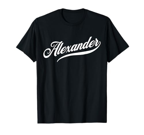 Lustige Geschenkidee für Herren, Jungen, für Alexander T-Shirt Lustige Geschenkidee für Herren, Jungen, für Alexander T-Shirt von homme Idée cadeau drôle humour prénom Alexander
