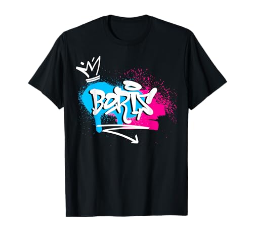 Lustige Geschenkidee für Herren, Jungen, für Boris T-Shirt Lustige Geschenkidee für Herren, Jungen, für Boris T-Shirt von homme Idée cadeau drôle humour prénom pour Boris