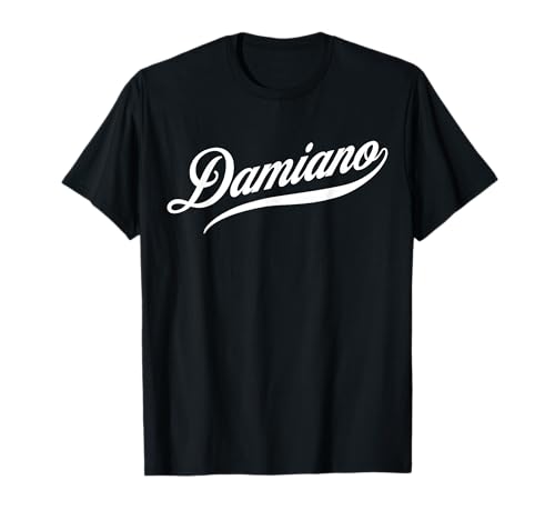 Herren/Jungen, Geschenkidee, lustig, Vorname für Damiano T-Shirt von homme Idée cadeau drôle humour prénom pour Damiano