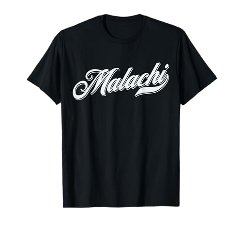 Mann Jungen Geschenkidee lustig Humor Vorname für Malachi T-Shirt von homme Idée cadeau drôle humour prénom pour Malachi