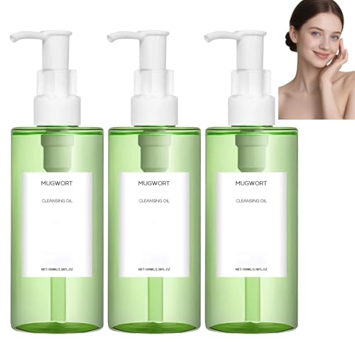 Beifuß-Reinigungsöl, natürliches Gesichtsreinigungsöl, gleicht Hautöl und Wasser aus, tiefenreinigend, leicht feuchtigkeitsspendend, sanft und nicht reizend, beruhigend, nährend und erfrischend (3pcs) Beifuß-Reinigungsöl, natürliches Gesichtsreinigungsöl, gleicht Hautöl und Wasser aus, tiefenreinigend, leicht feuchtigkeitsspendend, sanft und nicht reizend, beruhigend, nährend und erfrischend (3pcs) von homomdy