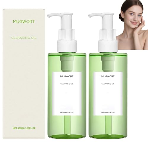 Beifuß-Reinigungsöl, natürliches Gesichtsreinigungsöl, gleicht Hautöl und Wasser aus, tiefenreinigend, leicht feuchtigkeitsspendend, sanft und nicht reizend, beruhigend, nährend und erfrischend (2pcs) Beifuß-Reinigungsöl, natürliches Gesichtsreinigungsöl, gleicht Hautöl und Wasser aus, tiefenreinigend, leicht feuchtigkeitsspendend, sanft und nicht reizend, beruhigend, nährend und erfrischend (2pcs) von homomdy