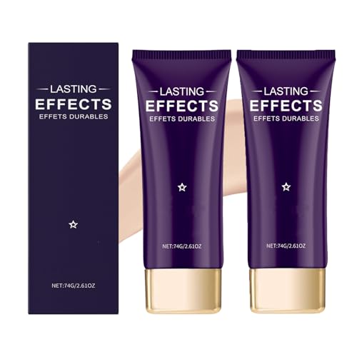 Body Coverage Foundation, wasserfester, langanhaltender, schweißfester Abdeck-Concealer, kein Abfärben von Bein- und Körper-Make-up für Frauen, gleichmäßiger Hautton (white*2) von homomdy