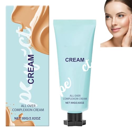 Concealing Foundation Perfecting Cream, All Over Complexion Cream, Waterproof Long Lasting Even Skin Tone, Natural Body Makeup Foundation for Smooth Tone Body and Covers Blemishes (1pcs) von homomdy