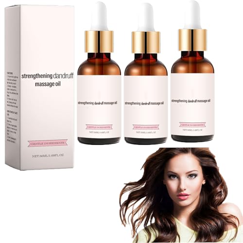 Golab Beautiful Kräftigendes Haarmassageöl, Golab Beautiful Hair Oil, Haarwuchs-Essenzöl für Frauen, nährend und volumengebend, Nourishing Volumizing Hair Oil, Haarglanzbehandlung (3pcs) von homomdy