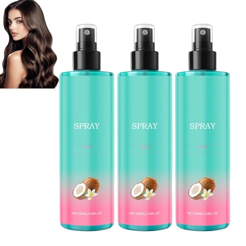 Haarspray für Damen und Herren, Texturspray für Damenhaar mit leichtem Halt, Volumengebendes Wasser, Frizzy-Kontrolle, starker natürlicher Finish-Halt, nicht fettend, Reisegröße (3pcs) von homomdy