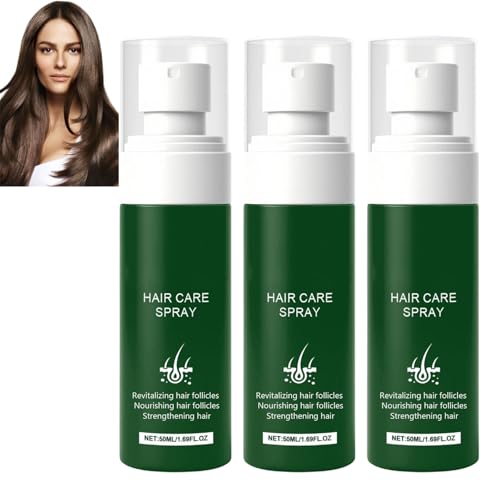 Hair Helper Spray, Feuchtigkeitsspendendes Pflegespray für trockenes, strapaziertes Haar, Spliss-Reparatur, Anti-Haarausfall, Stärkt & Glättet für Frauen und Männer, Wohltuend Pflegend, Leicht (3pcs) Hair Helper Spray, Feuchtigkeitsspendendes Pflegespray für trockenes, strapaziertes Haar, Spliss-Reparatur, Anti-Haarausfall, Stärkt & Glättet für Frauen und Männer, Wohltuend Pflegend, Leicht (3pcs) von homomdy