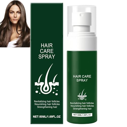 Hair Helper Spray, Feuchtigkeitsspendendes Pflegespray für trockenes, strapaziertes Haar, Spliss-Reparatur, Anti-Haarausfall, Stärkt & Glättet für Frauen und Männer, Wohltuend Pflegend, Leicht (1pcs) von homomdy