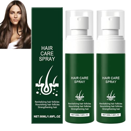 Hair Helper Spray, Feuchtigkeitsspendendes Pflegespray für trockenes, strapaziertes Haar, Spliss-Reparatur, Anti-Haarausfall, Stärkt & Glättet für Frauen und Männer, Wohltuend Pflegend, Leicht (2pcs) Hair Helper Spray, Feuchtigkeitsspendendes Pflegespray für trockenes, strapaziertes Haar, Spliss-Reparatur, Anti-Haarausfall, Stärkt & Glättet für Frauen und Männer, Wohltuend Pflegend, Leicht (2pcs) von homomdy