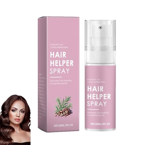 Hair Helper Spray, Rosmarin-Haarwuchs-Serumspray mit Biotin, repariert dünner werdendes Haar für eine natürliche Verdickung, spendet Feuchtigkeit und pflegt die Kopfhaut, reduziert Haarausfall (1pcs) Hair Helper Spray, Rosmarin-Haarwuchs-Serumspray mit Biotin, repariert dünner werdendes Haar für eine natürliche Verdickung, spendet Feuchtigkeit und pflegt die Kopfhaut, reduziert Haarausfall (1pcs) von homomdy