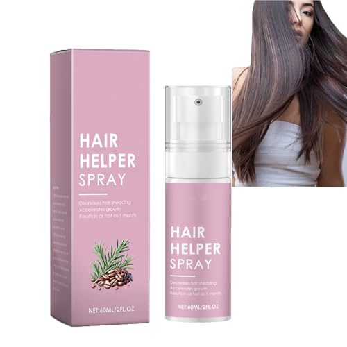 Hair Helper Spray - Haarwuchsserum, natürliche Reparatur dünner werdenden Haares, Haarbehandlung für dickeres Haar, geeignet für Männer und Frauen, verleiht dem Haar mehr Volumen (1pcs) von homomdy