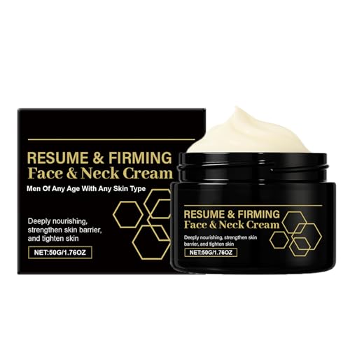 Hautstraffende Gesichtscreme für Männer, feuchtigkeitsspendende Feuchtigkeitscreme zur Reduzierung feiner Linien und Fältchen, repariert trockene und geschädigte Haut, nicht fettend (1pcs) von homomdy