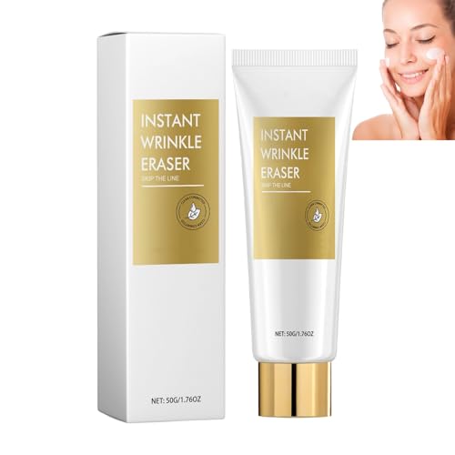 Instant Wrinkle Eraser, Natürliches Serum zur sofortigen Faltenentfernung, Hautstraffende Creme für das Gesicht, Anti-Aging-Feuchtigkeitsserum für Frauen, Reduziert feine Linien und Fältchen (1pcs) von homomdy