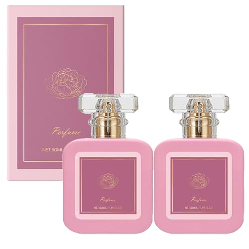 Parfum Spray, Zarte Damenparfums, Romantisches & Arabisches Parfüm für Damen, Vanille- & Fruchtduft, Erdbeer-Vitalitätsduft, Langanhaltender Duft, Für alle Gelegenheiten (2pcs) von homomdy