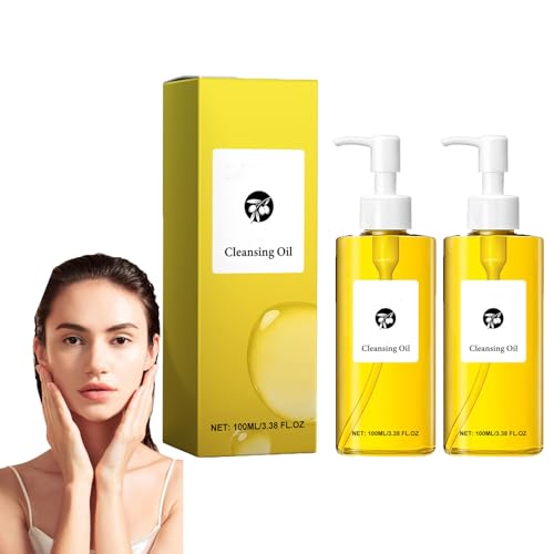 Tiefenreinigendes Öl, Make-up-Entferner-Öl, sanfter Make-up-Entferner, feuchtigkeitsspendender und pflegender Reiniger, Make-up-Entferner für empfindliche (2pcs) von homomdy