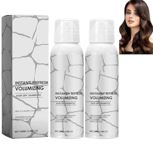 Trocken shampoo-Spray, sofort erfrischendes, volumengebendes Trocken shampoo für das Haar, erfrischend und feuchtigkeitsspendend, gegen Frizz und ohne Ausspülen, erfrischend und nicht fettend (2pcs) Trocken shampoo-Spray, sofort erfrischendes, volumengebendes Trocken shampoo für das Haar, erfrischend und feuchtigkeitsspendend, gegen Frizz und ohne Ausspülen, erfrischend und nicht fettend (2pcs) von homomdy