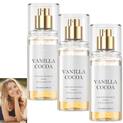 Vanilleparfüm für Damen, lang anhaltender, leichter Duftnebel für Haar und Haut, spendet Feuchtigkeit und erfrischt, ohne das Haar zu beschweren, reduziert Gerüche und hält das Haar geschmeidig (3pcs) Vanilleparfüm für Damen, lang anhaltender, leichter Duftnebel für Haar und Haut, spendet Feuchtigkeit und erfrischt, ohne das Haar zu beschweren, reduziert Gerüche und hält das Haar geschmeidig (3pcs) von homomdy