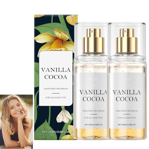 Vanilleparfüm für Damen, lang anhaltender, leichter Duftnebel für Haar und Haut, spendet Feuchtigkeit und erfrischt, ohne das Haar zu beschweren, reduziert Gerüche und hält das Haar geschmeidig (2pcs) Vanilleparfüm für Damen, lang anhaltender, leichter Duftnebel für Haar und Haut, spendet Feuchtigkeit und erfrischt, ohne das Haar zu beschweren, reduziert Gerüche und hält das Haar geschmeidig (2pcs) von homomdy