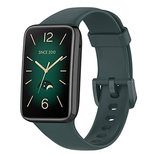 honecumi Armband Kompatibel mit Xiaomi Mi Band 7 Pro Smart Watch Ersatz Armbänder für Damen Herren, Mi 7 Silikon Strap Buntes Klassisch Verstellbares Sport Band Zubehör,GrüN von honecumi