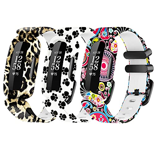 honecumi Kompatibel mit Fitbit Ace 3 Kids Armband, Ace 3 Ersatzarmband Watch Band Strap Wechselbänder für Kinder, Klassisch Buntes Verstellbares Sport Armbands Uhrenarmband Zubehör von honecumi