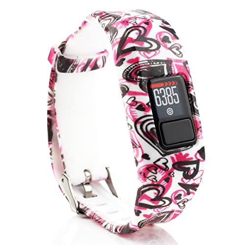 honecumi Ersatz für Garmin Vivofit JR 2 Armband/Vivofit JR Armband/Vivofit 3 Armband für Kids, Silikon Vivofit JR/Vivofit JR 2/Vivofit 3 Sport Ersatzband Wechselarmband Uhrenarmband Band Zubehör von honecumi