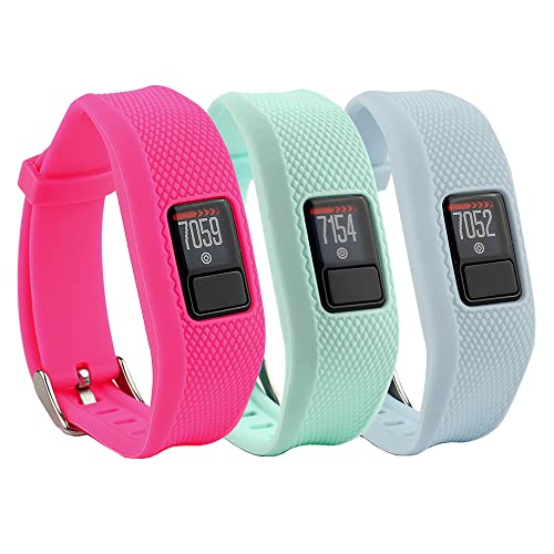 honecumi Ersatz für Garmin Vivofit JR 2 Armband/Vivofit JR Armband/Vivofit 3 Armband für Kids, Silikon Vivofit JR/Vivofit JR 2/Vivofit 3 Sport Ersatzband Wechselarmband Uhrenarmband Band Zubehör von honecumi