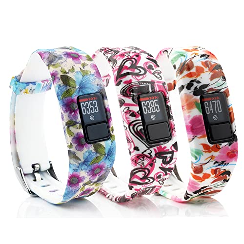 honecumi Ersatz für Garmin Vivofit JR 2 Armband/Vivofit JR Armband/Vivofit 3 Armband für Kids, Silikon Vivofit JR/Vivofit JR 2/Vivofit 3 Sport Ersatzband Wechselarmband Uhrenarmband Band Zubehör von honecumi