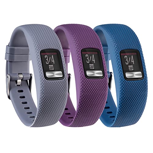 honecumi Ersatz für Garmin vívofit 4 Armband für Herren Damen, Silikon Ersatzarmband Buntes Klassisch Verstellbares Sport Uhrenarmband Zubehör für Garmin vivofit 4 Sport Band- S von honecumi