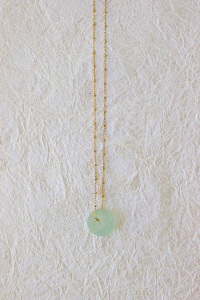 Lana Necklace - Aqua Lana Necklace - Aqua von honeyandquartz