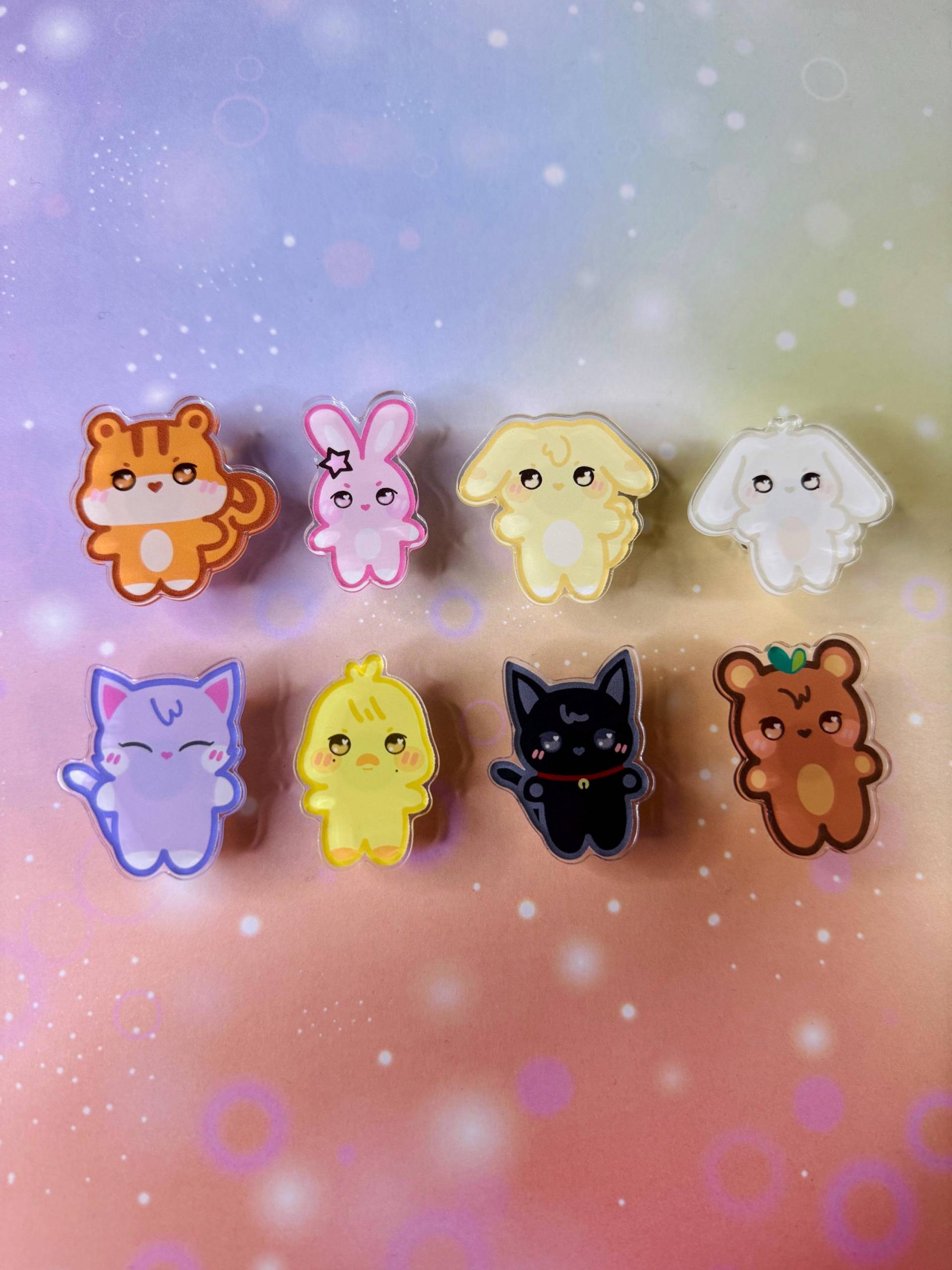 Ateez - Aniteez Acrylic Pins Ateez - Aniteez Acrylic Pins von honeypawss