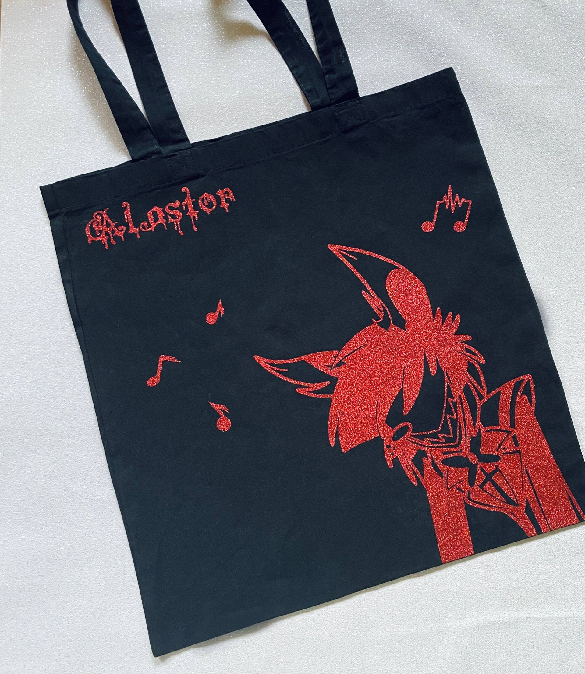Hazbin Hotel - Alastor Totebag Hazbin Hotel - Alastor Totebag von honeypawss