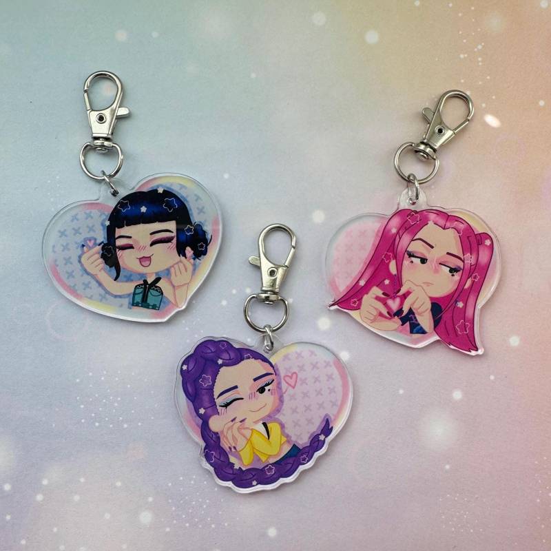 Kpop Demon Hunters Keychains von honeypawss