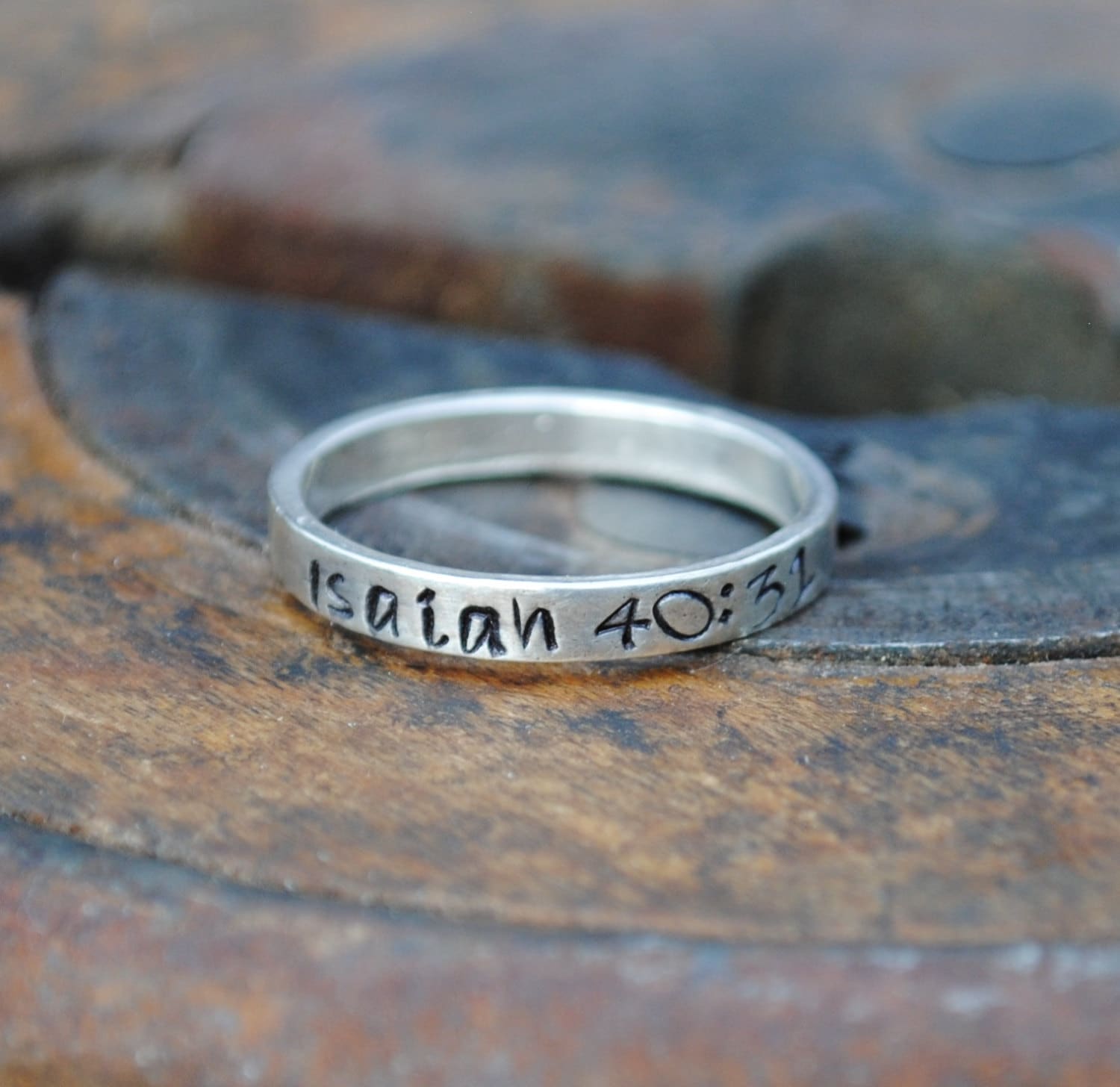 Sterling Stapelring. Jesaja 4031. Laufsport Motivationsschmuck. Erneuere Deine Kraft Lauf Und Sei Nicht Müde Sterling Stapelring. Jesaja 4031. Laufsport Motivationsschmuck. Erneuere Deine Kraft Lauf Und Sei Nicht Müde von honeyverse