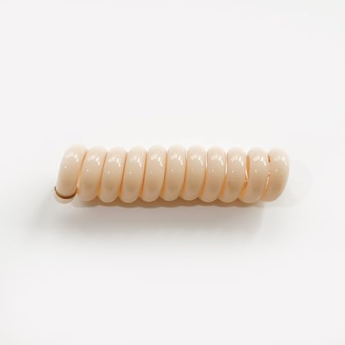 Amazing Hair Tie! Spiral-Telefonkabelspule für Damen, knitter- und beulenbeständig, haarfreundlich, aus flexiblem und langlebigem Material. Perfekt für den täglichen Gebrauch. (Rosa (5 Stück), 5 Stück von hongwei1952
