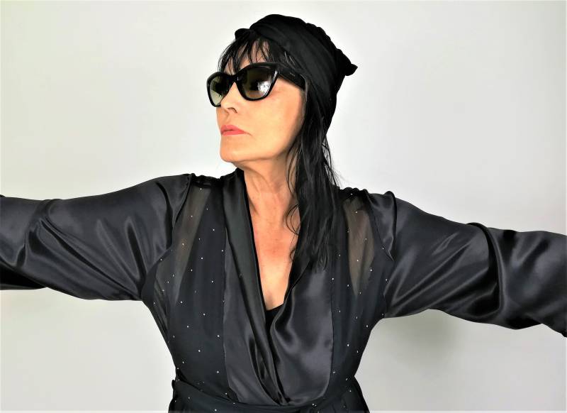 Miki2-Traumhafte Mittellange Kimonojacke in Schmeichelhafter Leichten Chiffon Qualität Miki2-Traumhafte Mittellange Kimonojacke in Schmeichelhafter Leichten Chiffon Qualität von honigblauSewingArt