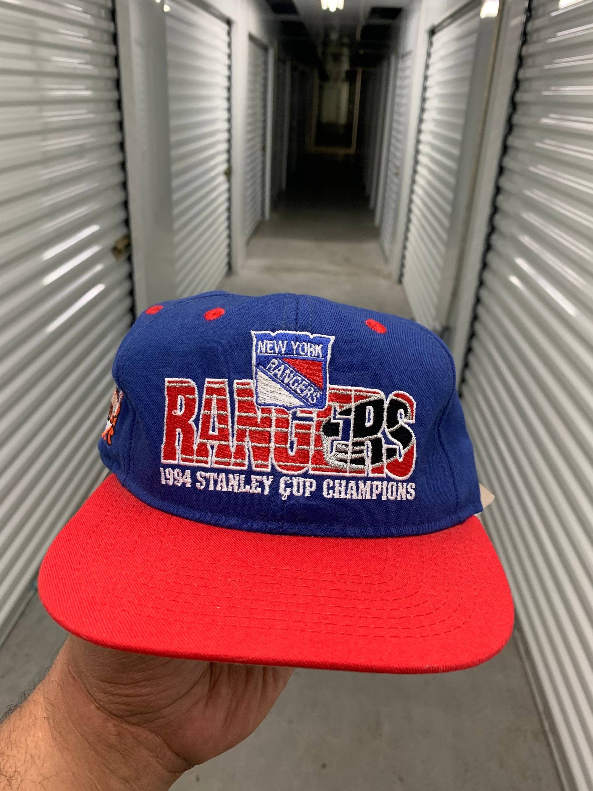 Vintage 90Er Jahre New York Rangers 1994 Nhl Stanley Cup Meister Snapback Vintage 90Er Jahre New York Rangers 1994 Nhl Stanley Cup Meister Snapback von hoodiesvintage1