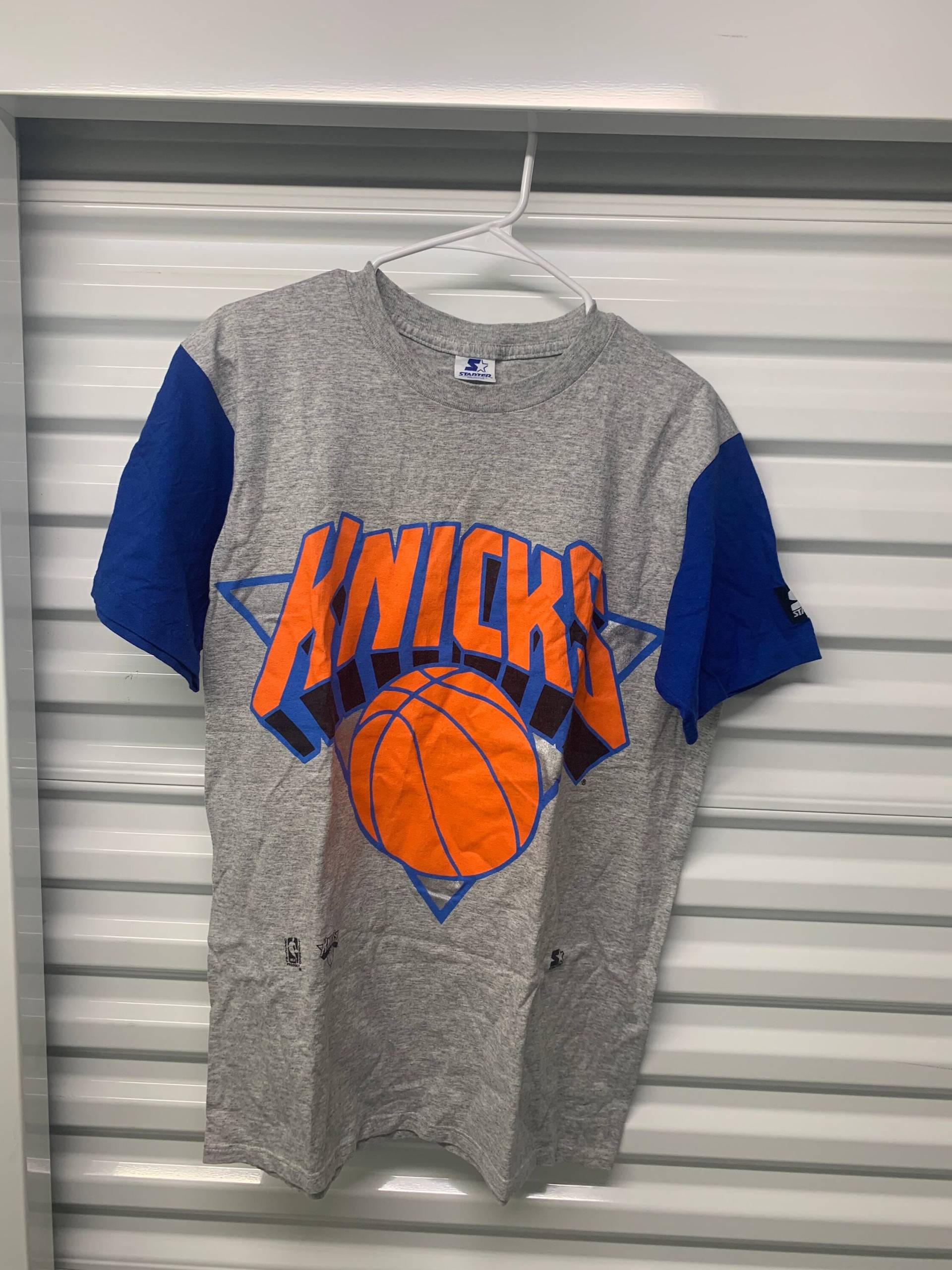 Vintage 90Er New York Knicks Grafik Starter T-Shirt Größe Herren Medium von hoodiesvintage1