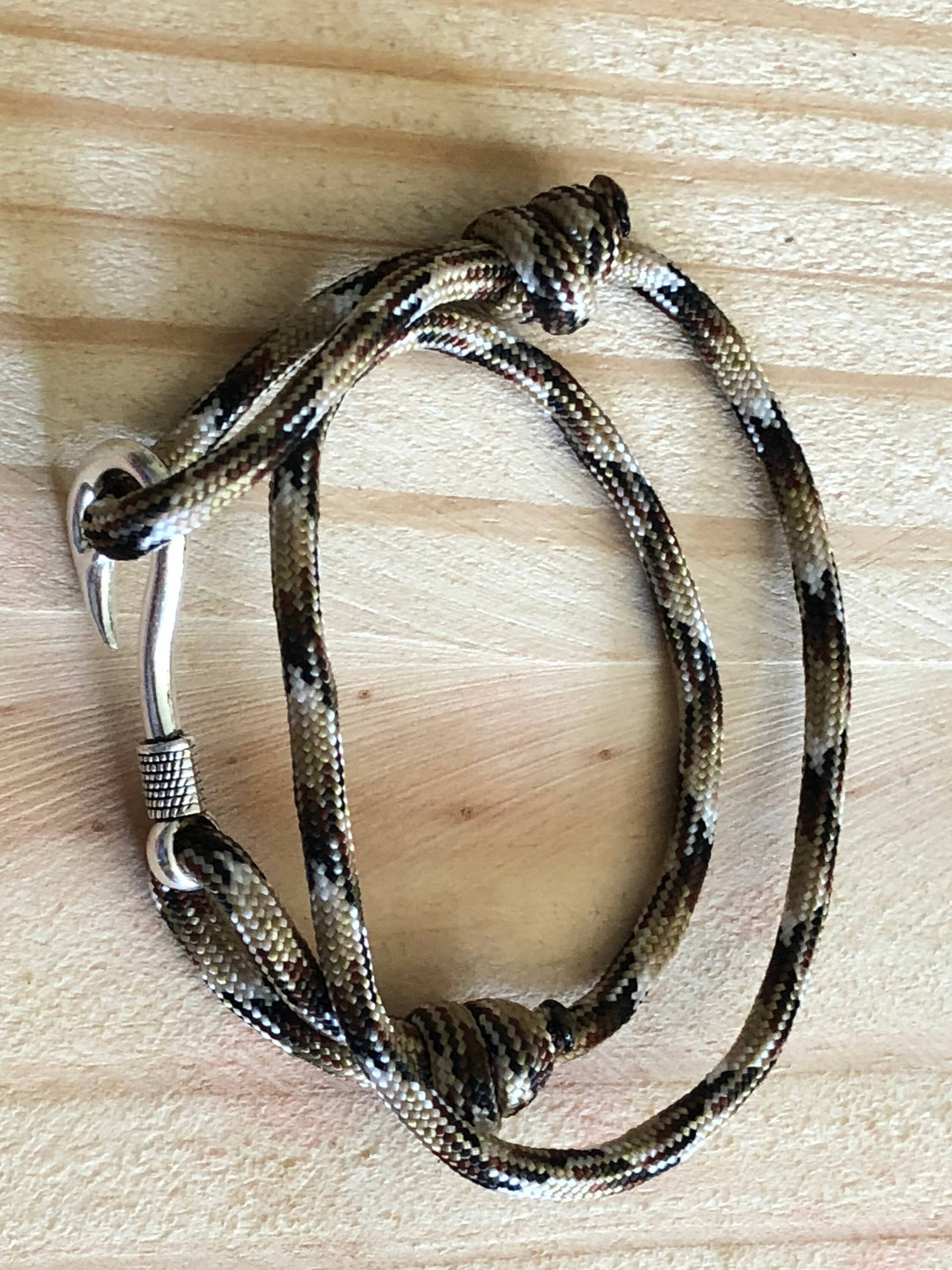 Fisch Haken Paracord Armband, Handgefertigt, Hergestellt in Den Usa, Armband Fisch Haken Paracord Armband, Handgefertigt, Hergestellt in Den Usa, Armband von hookersflyshop