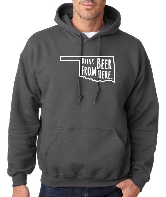 Craft Beer Hoodie - Oklahoma - Ok - Bier Von Hier Trinken von hopcloth